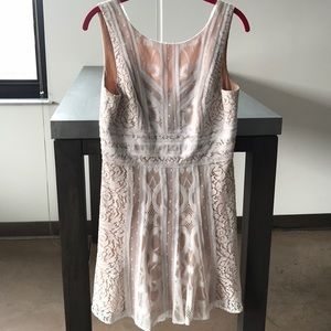 White lace dress